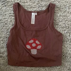 Dolls Kill mushroom tank top